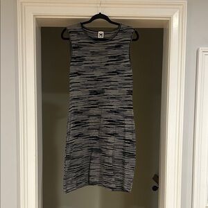 Missoni Black and Gray Patterned Mini Dress